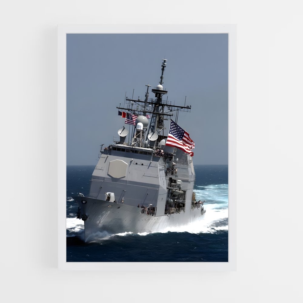 ap-ticonderoga class-3 cadre Blanc