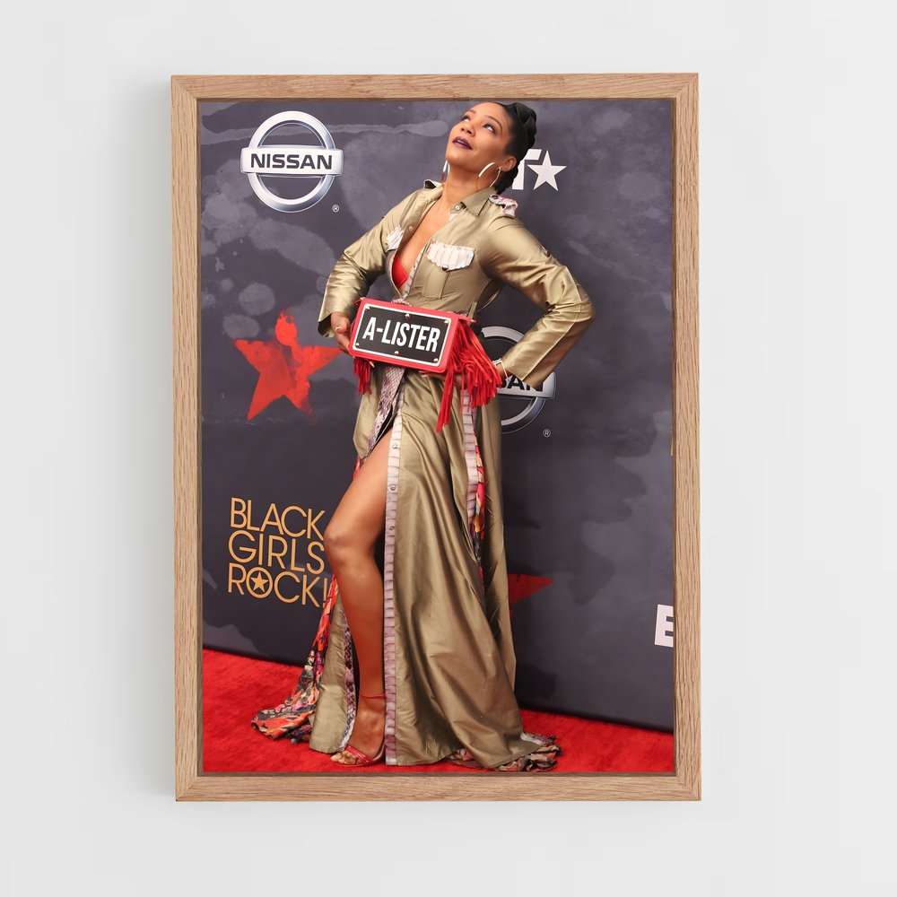 ap-tiffany haddish-5 cadre Bois clair
