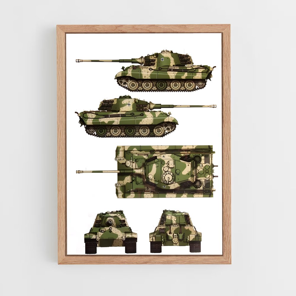 ap-tiger ii-2 cadre Bois clair