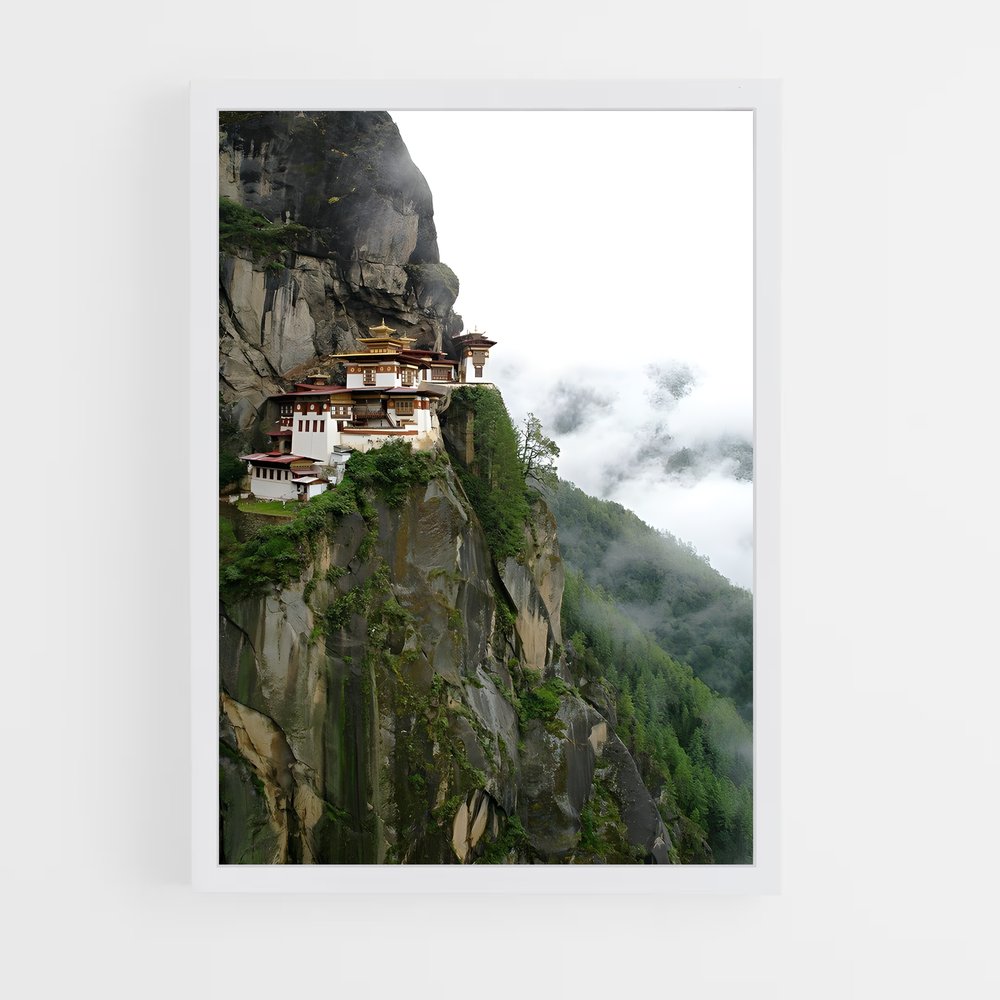 ap-tiger nest monastery-1 cadre Blanc
