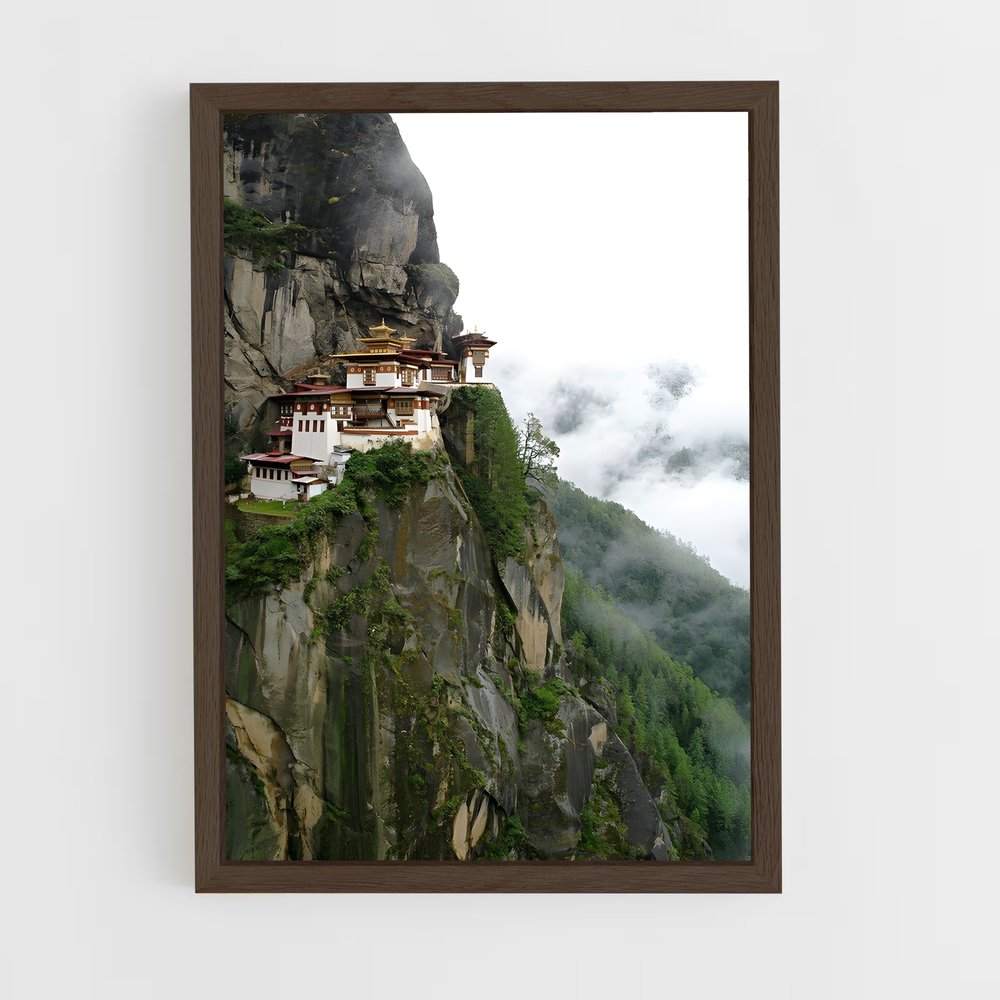 ap-tiger nest monastery-1 cadre Bois foncé