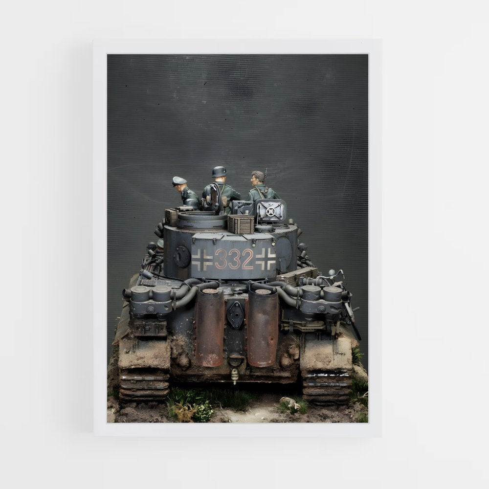 ap-tiger tank-1 cadre Blanc