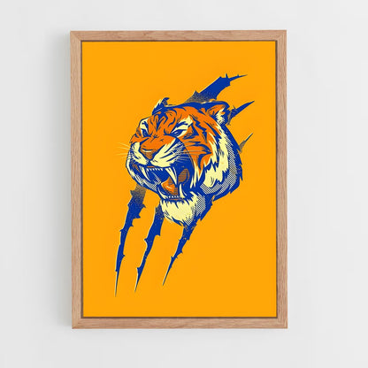 ap-tigres uanl-4 cadre Bois clair