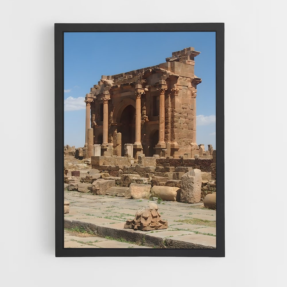ap-timgad roman ruins-3 cadre Noir