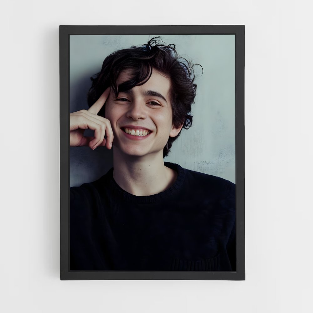 ap-timothee chalamet-2 cadre Noir