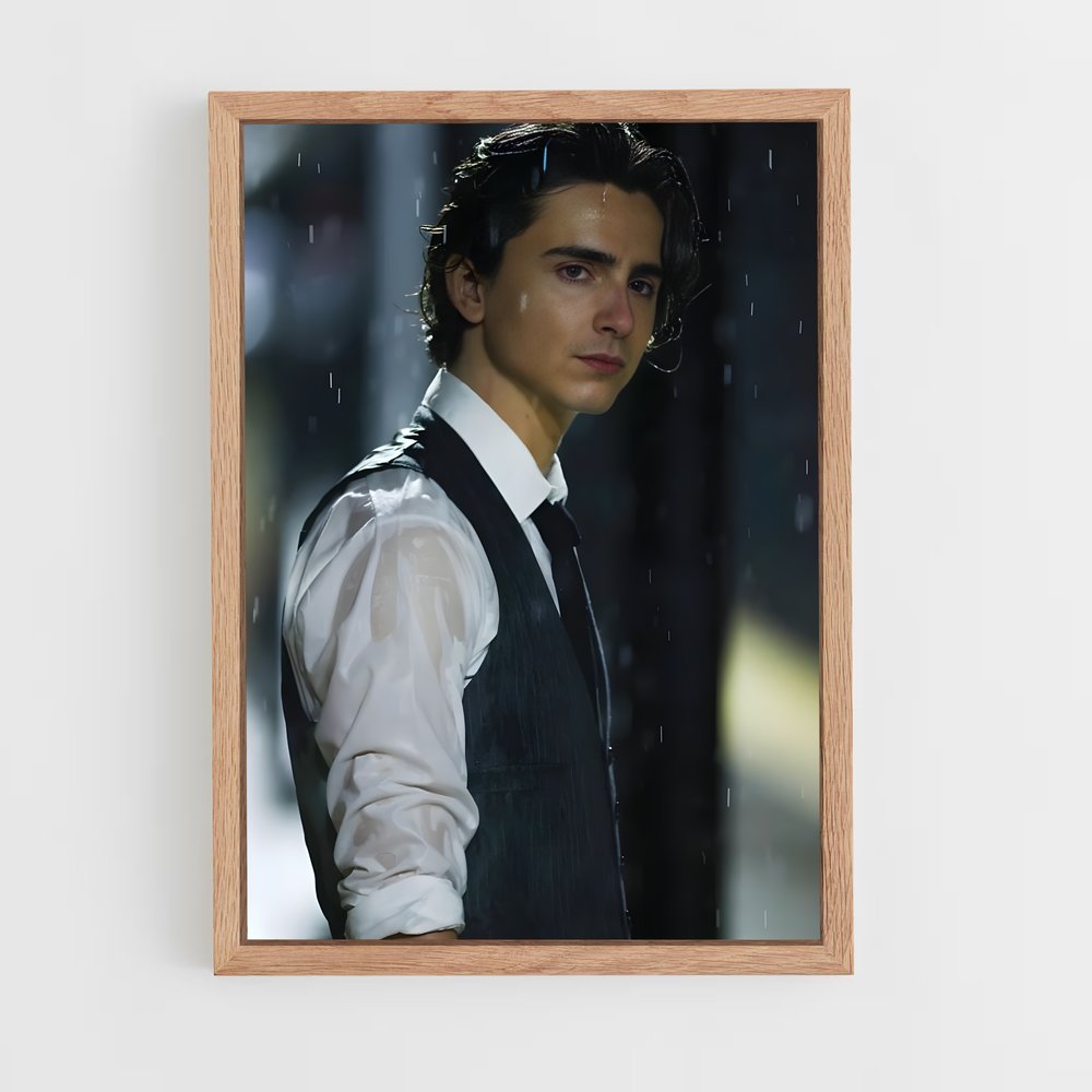 ap-timothee chalamet-8 cadre Bois clair