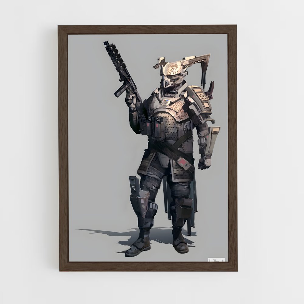 ap-titan guardian-1 cadre Bois foncé