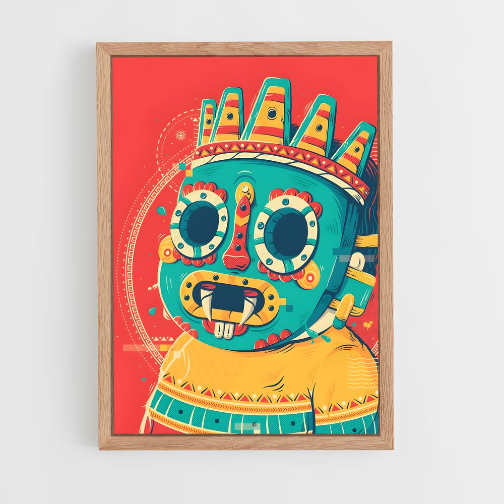 ap-tlaloc-6 cadre Bois clair
