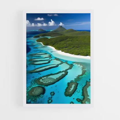 ap-tobago cays marine park-3 cadre Blanc