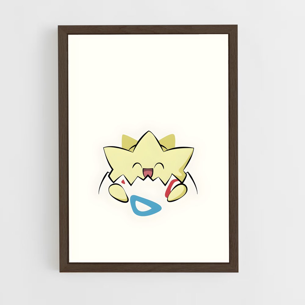 ap-togepi-1 cadre Bois foncé