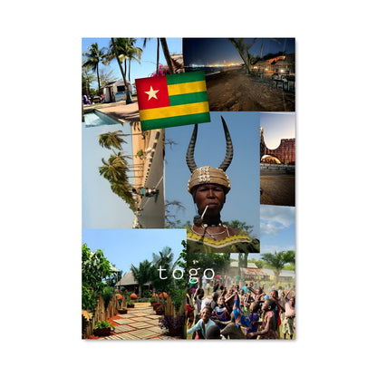 Poster Vivre Togo