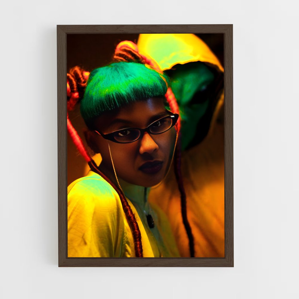 ap-tokischa-1 cadre Bois foncé