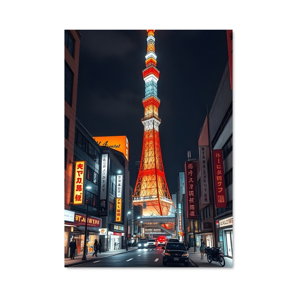 Poster Tokyo tower 88364