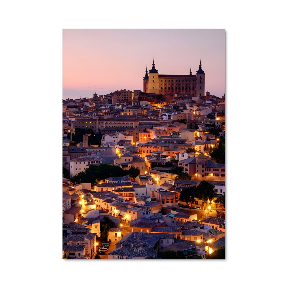 Poster Toledo au Crépuscule