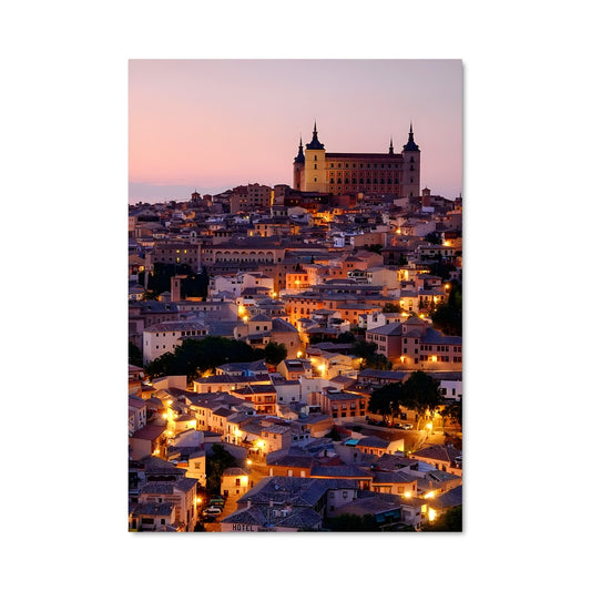 Poster Toledo au Crépuscule