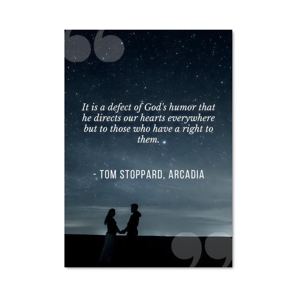 Poster Étoiles de Tom Stoppard
