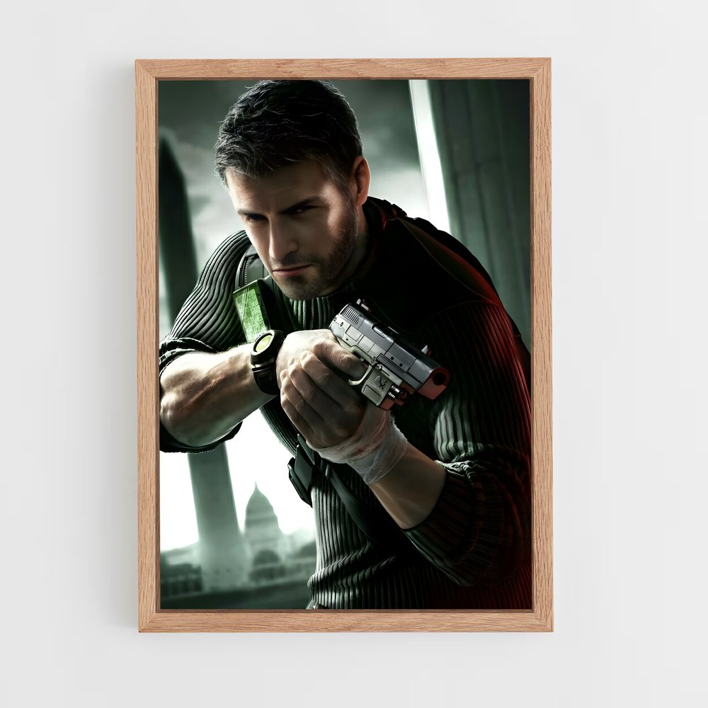 ap-tom clancy-1 cadre Bois clair