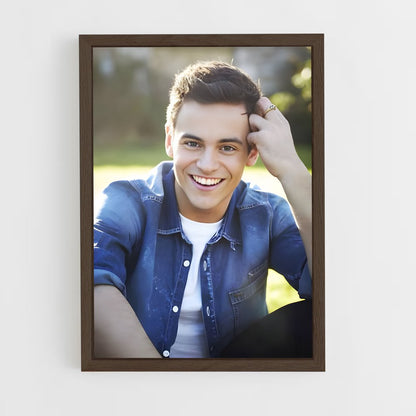ap-tom daley-5 cadre Bois foncé