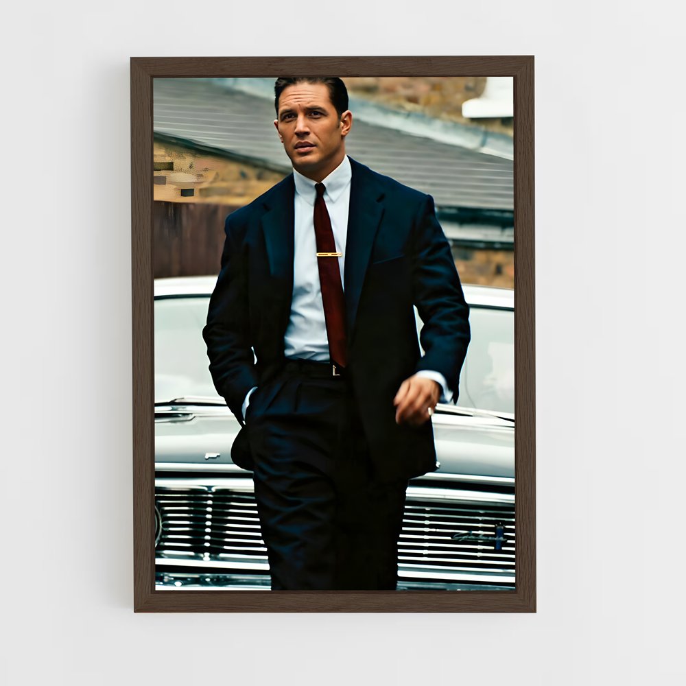 ap-tom hardy-3 cadre Bois foncé