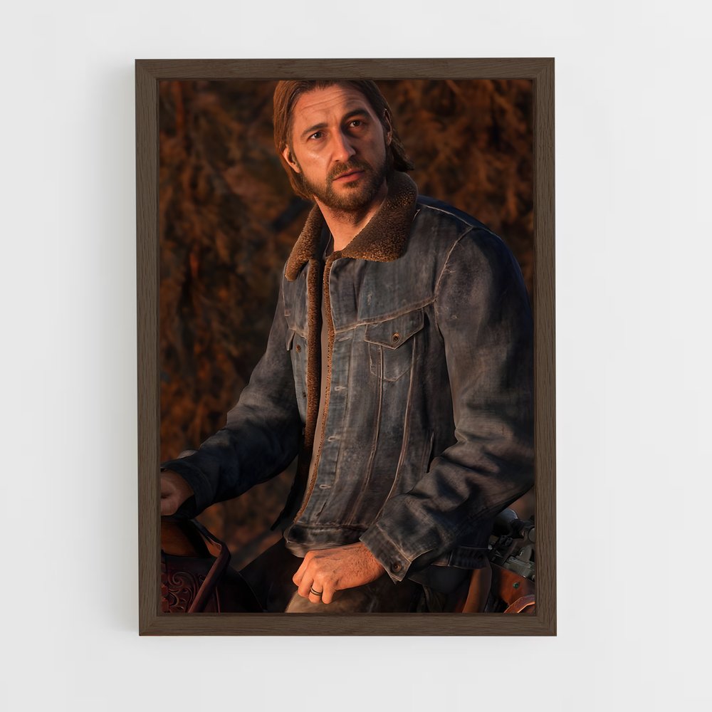 ap-tommy miller-3 cadre Bois foncé