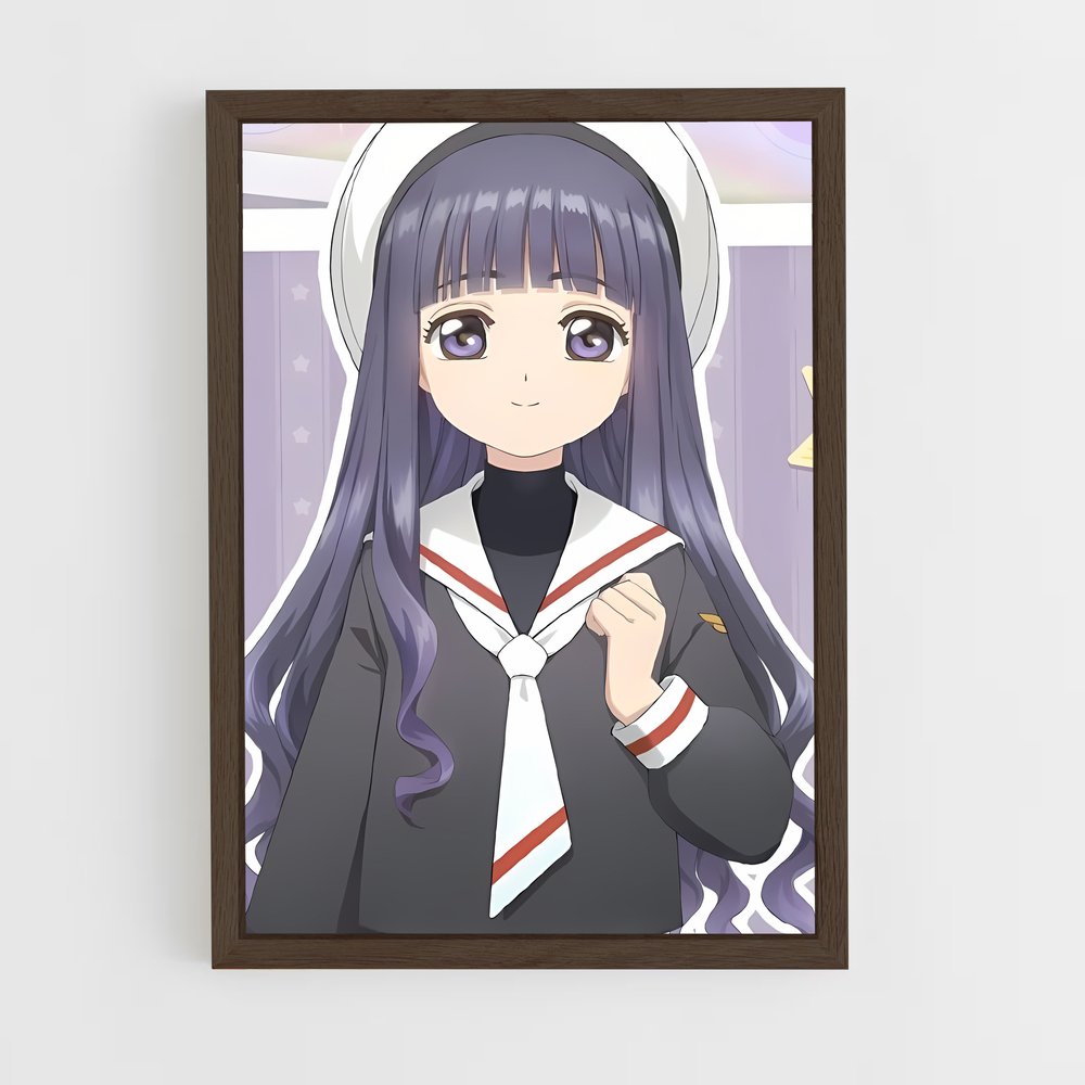 ap-tomoyo daidouji-2 cadre Bois foncé