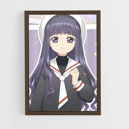 ap-tomoyo daidouji-2 cadre Bois foncé