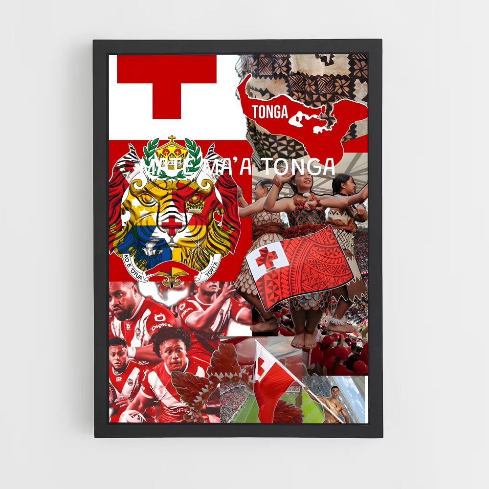 ap-tonga national football team-2 cadre Noir