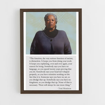 ap-toni morrison-2 cadre Bois foncé