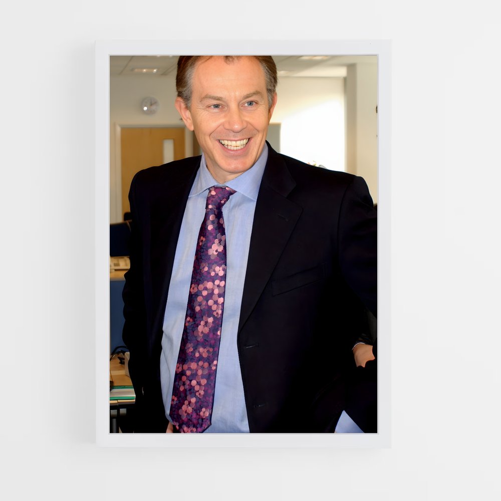 ap-tony blair-7 cadre Blanc