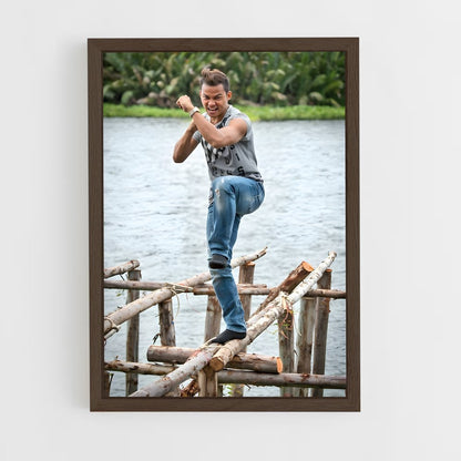 ap-tony jaa-5 cadre Bois foncé
