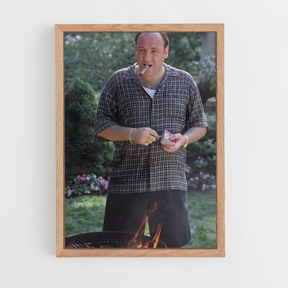 ap-tony soprano-2 cadre Bois clair