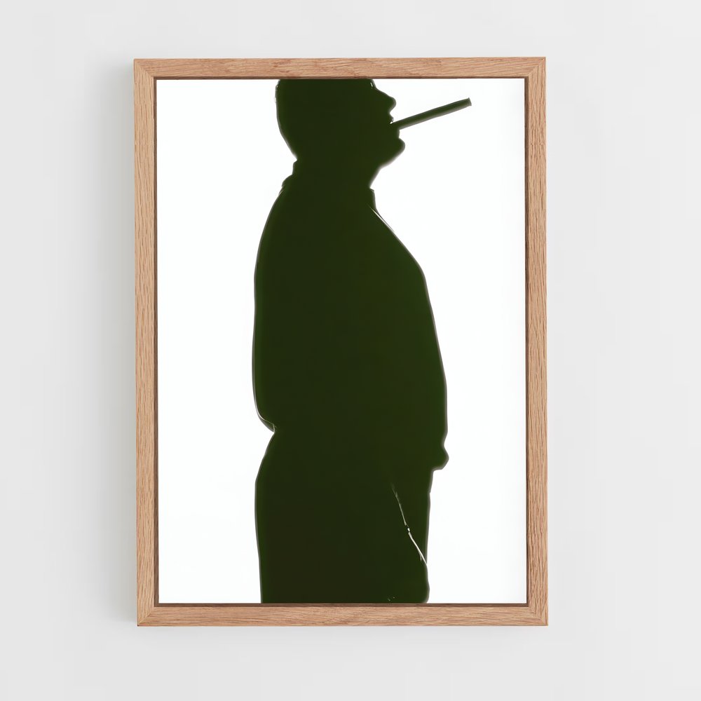 ap-tony soprano-7 cadre Bois clair