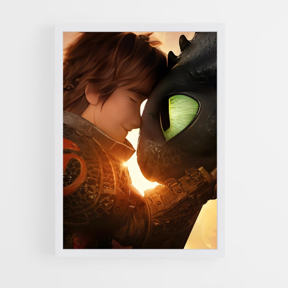 ap-toothless-1 cadre Blanc