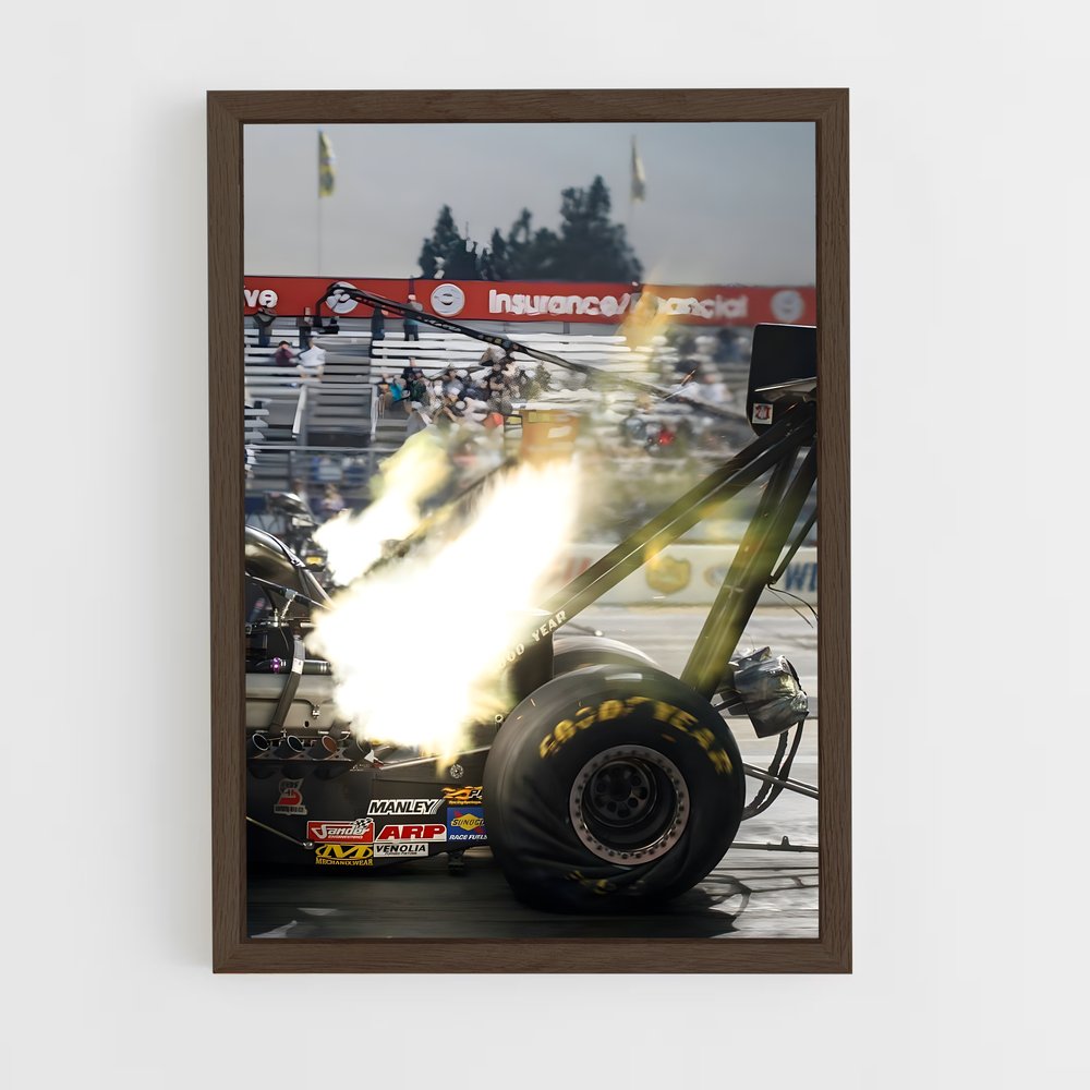 ap-top fuel dragster-3 cadre Bois foncé