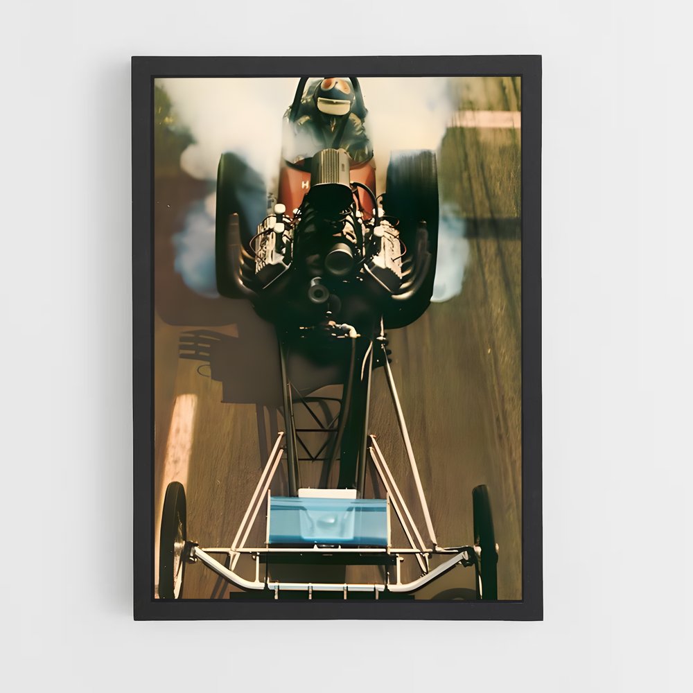 ap-top fuel dragster-4 cadre Noir