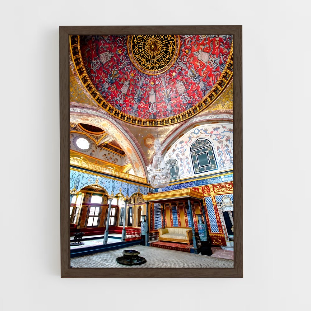 ap-topkapi palace-2 cadre Bois foncé