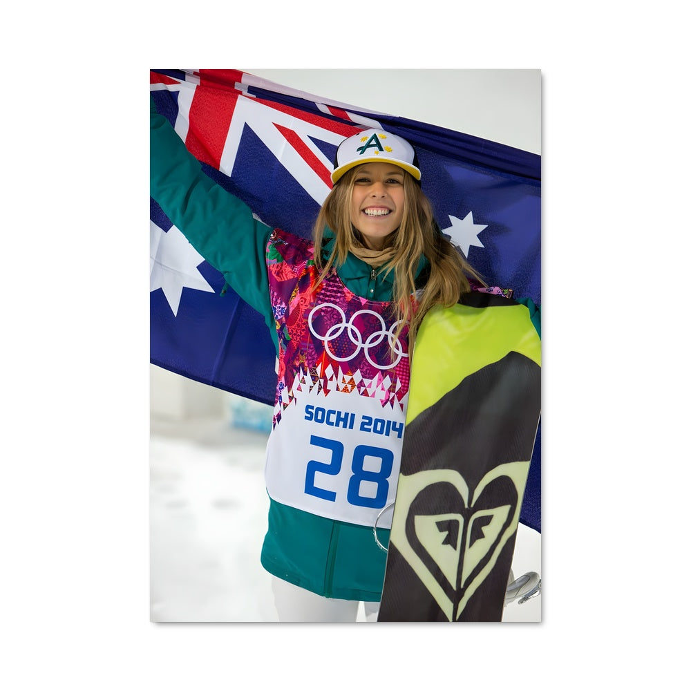 Poster Girl Power Snowboard