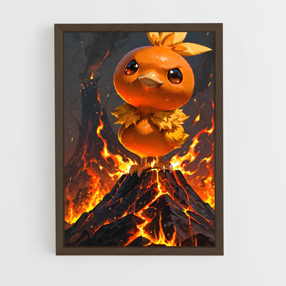 ap-torchic-2 cadre Bois foncé