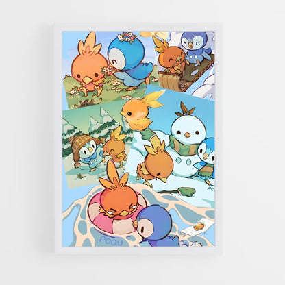 ap-torchic-3 cadre Blanc
