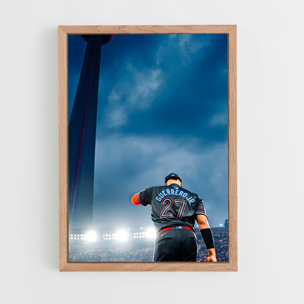 ap-toronto blue jays-2 cadre Bois clair