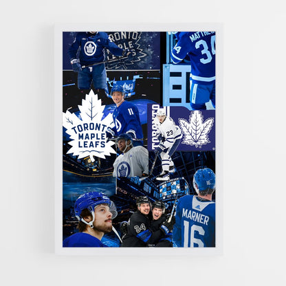 ap-toronto maple leafs-10 cadre Blanc