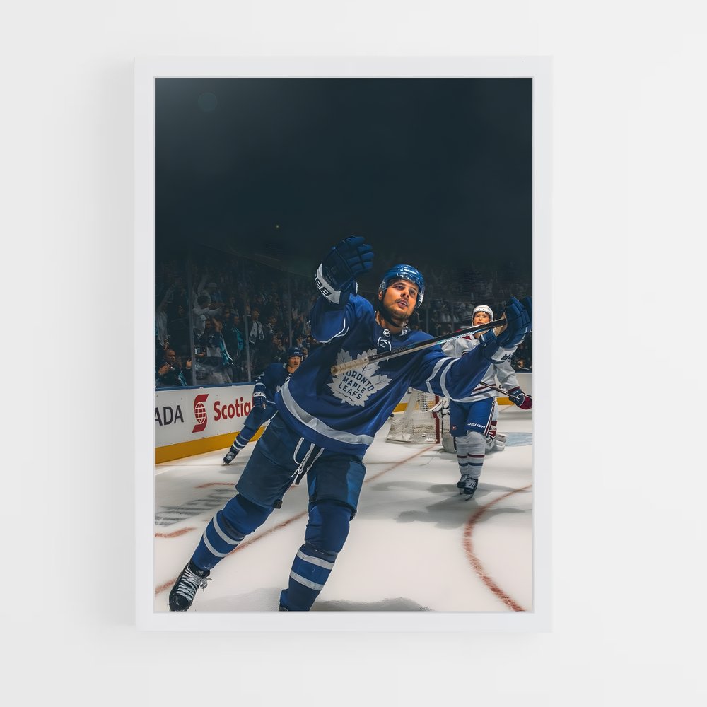 ap-toronto maple leafs-4 cadre Blanc