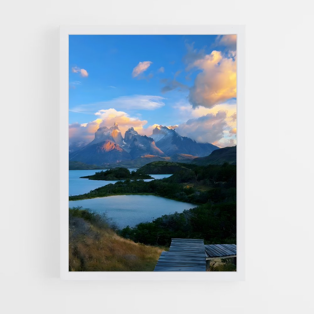 ap-torres del paine-1 cadre Blanc