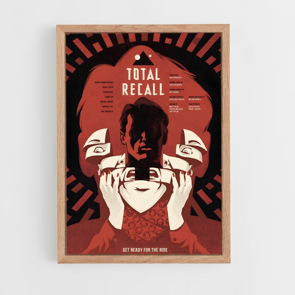 ap-total recall-10 cadre Bois clair