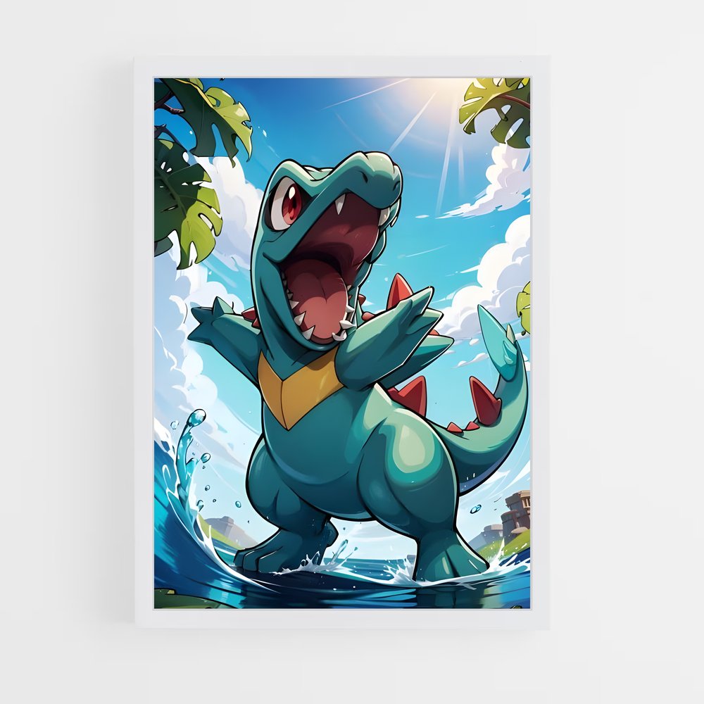 ap-totodile-4 cadre Blanc