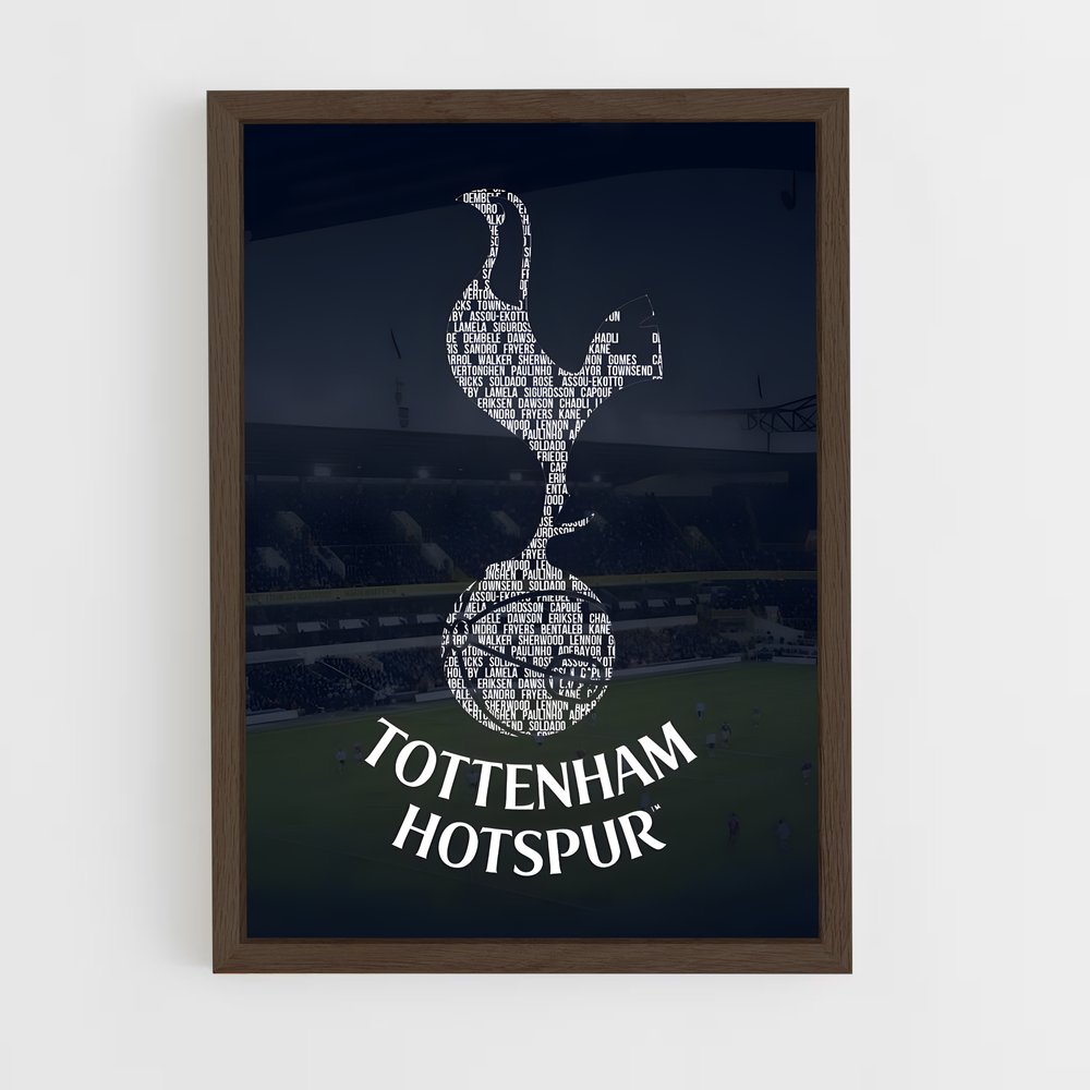 ap-tottenham hotspur fc-13 cadre Bois foncé