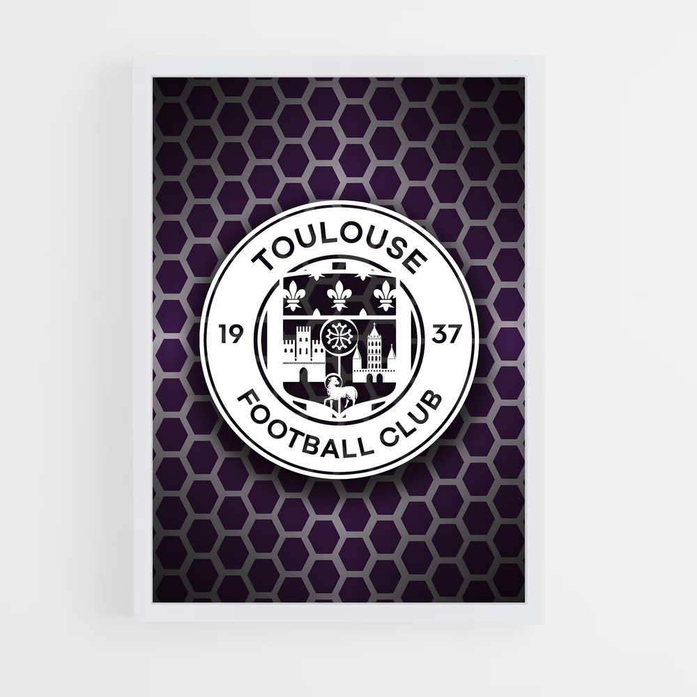 ap-toulouse fc-7 cadre Blanc