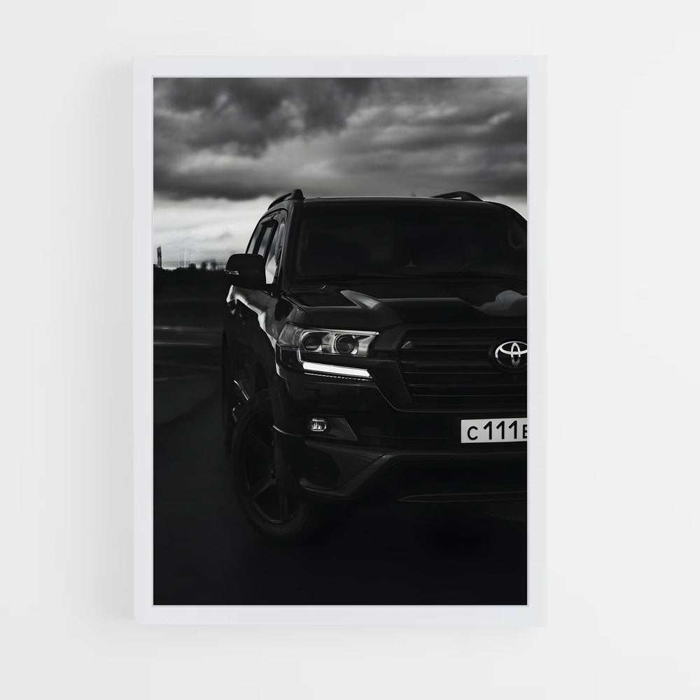 ap-toyota land cruiser-1 cadre Blanc