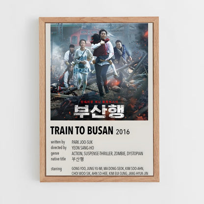ap-train to busan-2 cadre Bois clair