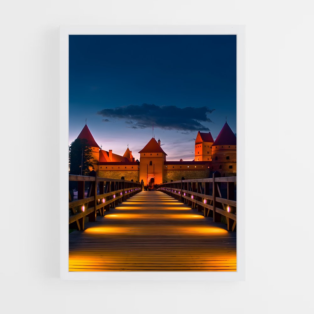 ap-trakai castle-3 cadre Blanc